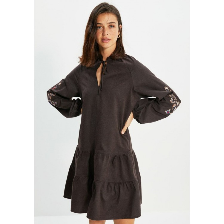 Kobiety DRESS | Trendyol Sukienka letnia - brown/brązowy - XA16434