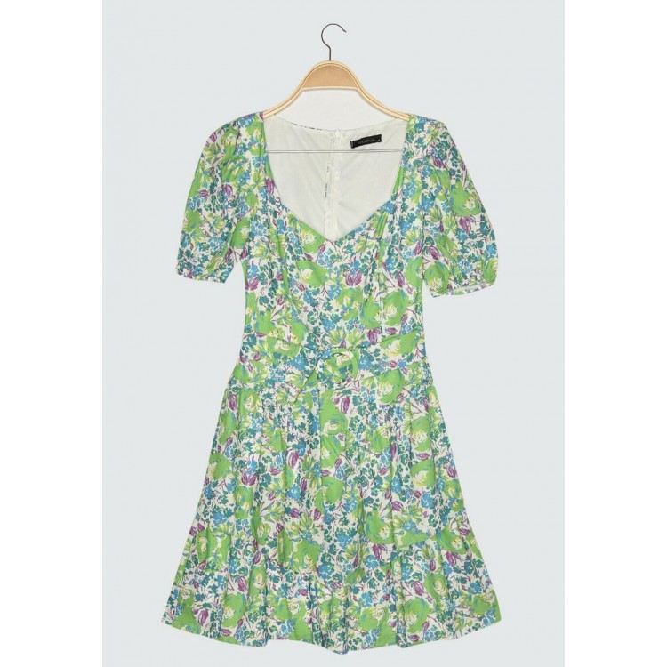 Kobiety DRESS | Trendyol Sukienka letnia - mottled light green/jasnozielony melanż - HR37615