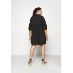 Kobiety DRESS | Vero Moda Curve VMSISI DRESS - Sukienka letnia - black/czarny - RX94366