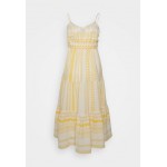 Kobiety DRESS | Vero Moda Petite VMDICTHE SINGLET DRESS - Sukienka letnia - birch/freja saffron/mleczny - QP15839