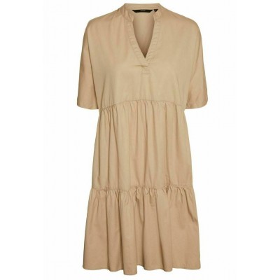 Kobiety DRESS | Vero Moda Sukienka letnia - beige/beżowy - WS17200