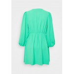 Kobiety DRESS | Vero Moda VMINGE MINI DRESS - Sukienka letnia - holly green/czarny - XS72751