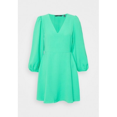 Kobiety DRESS | Vero Moda VMINGE MINI DRESS - Sukienka letnia - holly green/czarny - XS72751