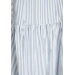 Kobiety DRESS | VILA PETITE VITYLLA V NECK SHORT DRESS - Sukienka letnia - kentucky blue/white/niebieski - XO97226