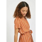 Kobiety DRESS | Vila Sukienka koszulowa - adobe/pomarańczowy - NM23935