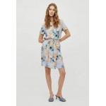Kobiety DRESS | Vila Sukienka letnia - kentucky blue/jasnoniebieski melanż - QE29524