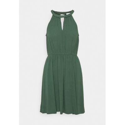 Kobiety DRESS | Vila VIMESA BRAIDED - Sukienka letnia - garden topiary/zielony - SK84142