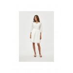 Kobiety DRESS | WhiteandMore CORNELIA - Sukienka letnia - cloud dancer/mleczny - OK55254