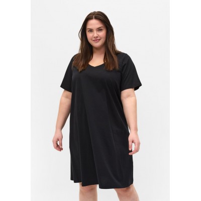Kobiety DRESS | Zizzi Sukienka letnia - black/czarny - IF28712