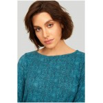 Kobiety PULLOVER | Greenpoint Bluzka z długim rękawem - turquoise melange/turkusowy - CX55550
