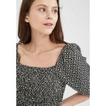 Kobiety SHIRT | DeFacto SLIM FIT - Bluzka z długim rękawem - black/czarny - NW70254