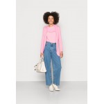 Kobiety SHIRT | Marks & Spencer SHIRRED BLOUSE - Bluzka z długim rękawem - pale pink/różowy - VJ86651
