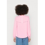 Kobiety SHIRT | Marks & Spencer SHIRRED BLOUSE - Bluzka z długim rękawem - pale pink/różowy - VJ86651