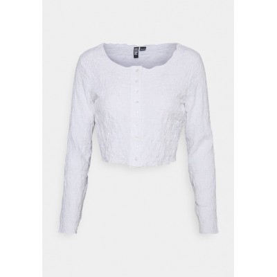 Kobiety SHIRT | Pieces Petite PCHARLOW - Bluzka z długim rękawem - bright white/biały - UE75228