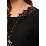 Kobiety SHIRT | Triangle Bluzka z długim rękawem - black/czarny - LK63769