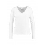 Kobiety T SHIRT TOP | American Vintage SONOMA - Bluzka z długim rękawem - blanc/biały - TB63947