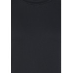 Kobiety T SHIRT TOP | Athleta FLURRY BLIZZARD TURTLENECK - Bluzka z długim rękawem - black/czarny - JR68649