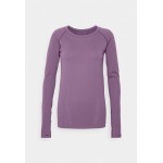 Kobiety T SHIRT TOP | Athleta MOMENTUM - Bluzka z długim rękawem - dark sky violet/fioletowy - IQ44819