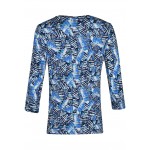 Kobiety T SHIRT TOP | Bicalla Bluzka z długim rękawem - navy-aqua/niebieski - EM95538