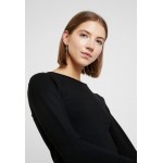Kobiety T SHIRT TOP | b.young BYPAMILA LS TSHIRT - Bluzka z długim rękawem - black/czarny - OT91242
