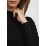 Kobiety T SHIRT TOP | b.young BYULIA TSHIRT - Bluzka z długim rękawem - black/czarny denim - FD38806