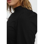 Kobiety T SHIRT TOP | b.young BYULIA TSHIRT - Bluzka z długim rękawem - black/czarny denim - FD38806
