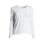 Kobiety T SHIRT TOP | Casall ICONIC - Bluzka z długim rękawem - white/biały - EO28737