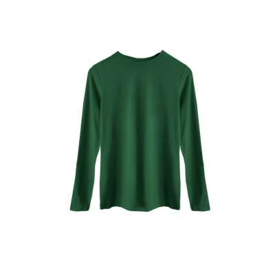 Kobiety T_SHIRT_TOP | CLICK LOLA - Bluzka z długim rękawem - dark green/ciemnozielony - YD72905