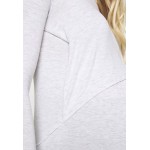 Kobiety T SHIRT TOP | Cotton On Maternity 2 IN 1 MATERNITY - Bluzka z długim rękawem - silver marle/szary - UX22899