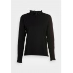 Kobiety T SHIRT TOP | edc by Esprit Bluzka z długim rękawem - black/czarny - PA48206