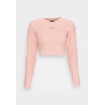 Kobiety T SHIRT TOP | Ellesse PETALO CROPPED - Bluzka z długim rękawem - pink smu/różowy - EB85405