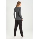 Kobiety T SHIRT TOP | Envie de Fraise FIONA - Bluzka z długim rękawem - dark grey melange/ciemnoszary melanż - UZ96932