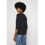 Kobiety T SHIRT TOP | Esprit BOXY - Bluzka z długim rękawem - black/czarny - NS75364