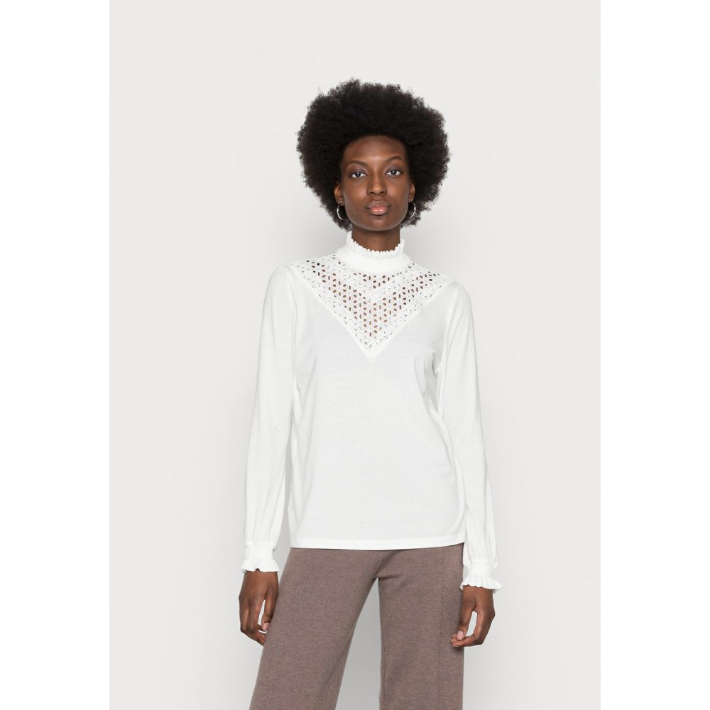 Kobiety T SHIRT TOP | Esprit Collection Bluzka z długim rękawem - off white/mleczny - OI17982