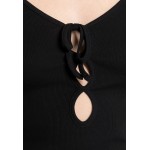 Kobiety T SHIRT TOP | Even&Odd Bluzka z długim rękawem - black/czarny - BD35595