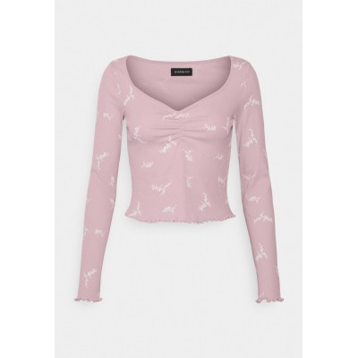 Kobiety T_SHIRT_TOP | Even&Odd Bluzka z długim rękawem - pink/różowy - VW52650