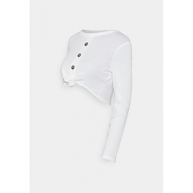 Kobiety T SHIRT TOP | Even&Odd Maternity Bluzka z długim rękawem - white/biały - TY58640