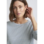 Kobiety T SHIRT TOP | Fransa FREMAJACQ 1 T - Bluzka z długim rękawem - infinity mix/szary - YM76406