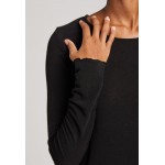 Kobiety T SHIRT TOP | GAI+LISVA AGNETE - Bluzka z długim rękawem - black/czarny - FC11198