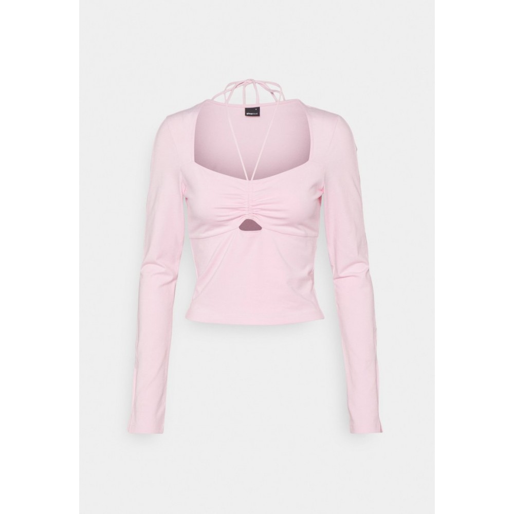 Kobiety T SHIRT TOP | Gina Tricot KAJSA - Bluzka z długim rękawem - cherry blossom/różowy - FH73993