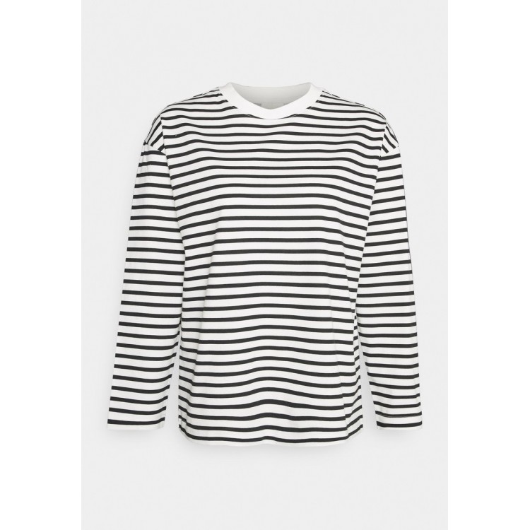 Kobiety T SHIRT TOP | Gina Tricot Petite BASIC LONG SLEEVE TEE - Bluzka z długim rękawem - black/czarny - DT65352