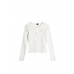 Kobiety T SHIRT TOP | Gina Tricot VERA - Bluzka z długim rękawem - offwhite/mleczny - IP55838