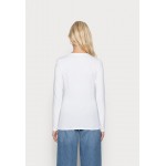 Kobiety T SHIRT TOP | Guess ICON - Bluzka z długim rękawem - pure white/biały - VN18140