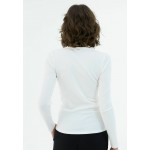 Kobiety T SHIRT TOP | IKKS Bluzka z długim rękawem - blanc cassé/biały - RF33696