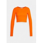 Kobiety T SHIRT TOP | JJXX FELINE TEE - Bluzka z długim rękawem - red orange/czerwony - XN61051