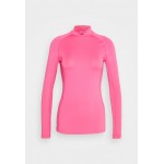 Kobiety T SHIRT TOP | J.LINDEBERG ASA SOFT COMPRESSION - Bluzka z długim rękawem - hot pink/różowy - SV86938