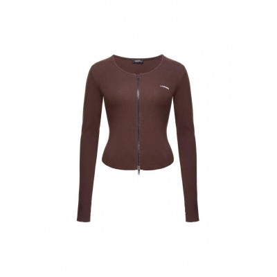 Kobiety T_SHIRT_TOP | LA MANIA VIRGINA - Bluzka z długim rękawem - brown/brązowy - YI61601