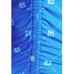 Kobiety T SHIRT TOP | Local Heroes MONOGRAM RUCHED - Bluzka z długim rękawem - blue/niebieski - XL91450