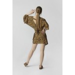 Kobiety T SHIRT TOP | Madnezz JOANNA - Bluzka z długim rękawem - tiger print/brązowy - WV91540