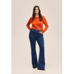 Kobiety T SHIRT TOP | Mango MERLA - Bluzka z długim rękawem - orange/pomarańczowy - PF67955